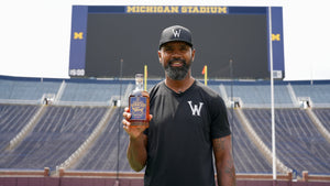 Charles Woodson inside Michigan Stadium