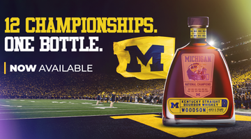 Woodson Whiskey Launches Michigan x 12 National Champions Limited Edition Bottle